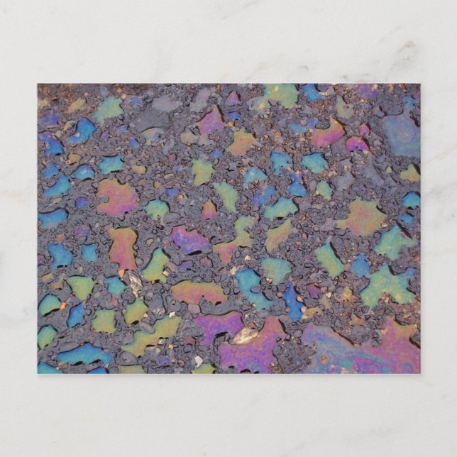 Carte Postale Pétrole et eau (Devant)