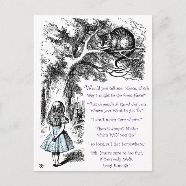 Carte Postale Peu importe comment vous allez (Devant)