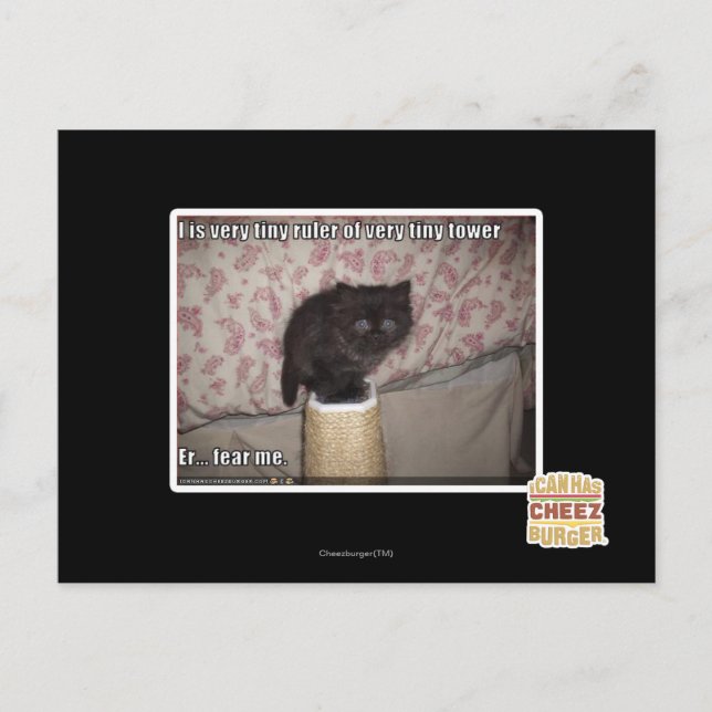 Carte Postale Peur-moi (Devant)