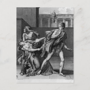 Carte Postale Phaedra, Oenone et Hippolytus