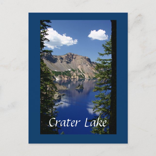 Carte Postale Phantom Ship and Crater Lake (Devant)