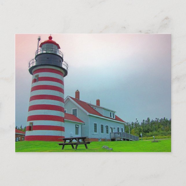 Carte Postale Phare 28 du Maine (Devant)
