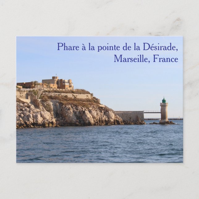 Carte Postale Phare à la pointe de la Désirade Postcard (Devant)