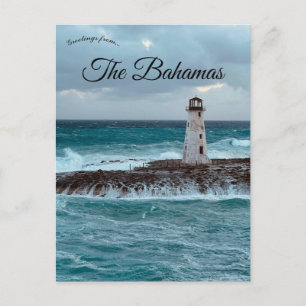 Carte Postale Phare à Nassau Les Bahamas