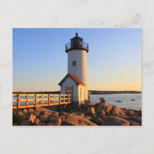 Carte Postale Phare d'Annisquam Gloucester Cape Ann