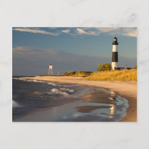 Carte Postale Phare de Big Sable Point sur le lac Michigan 2
