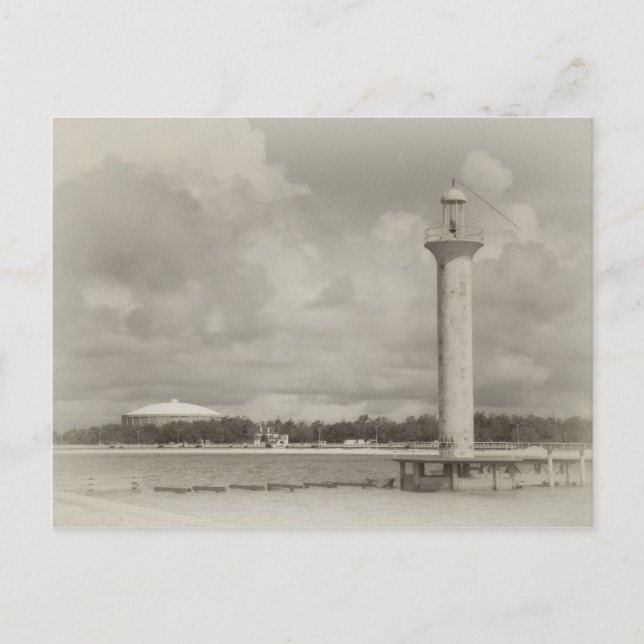Carte Postale Phare de Biloxi (Devant)