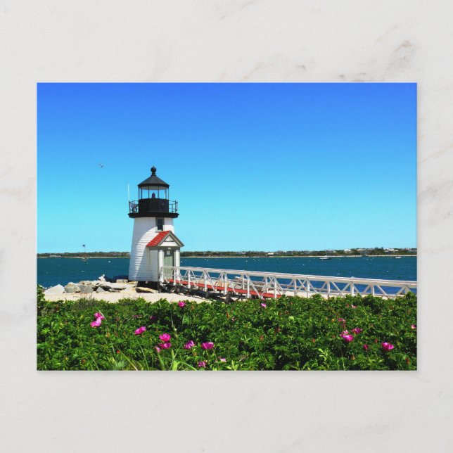 Carte Postale Phare de Brant Point (Devant)