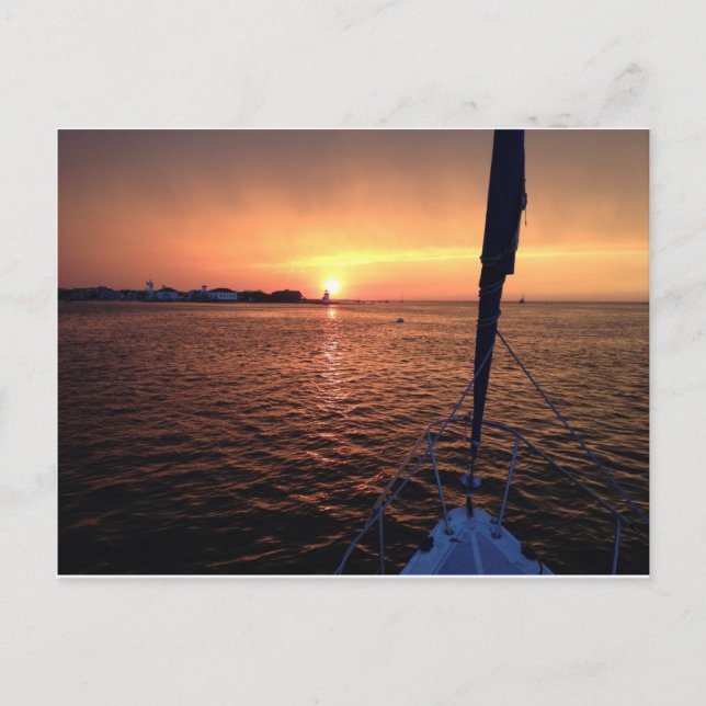 Carte Postale Phare de Brant Point (Devant)