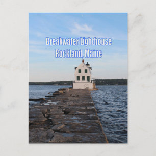 Carte Postale Phare de Breakwater