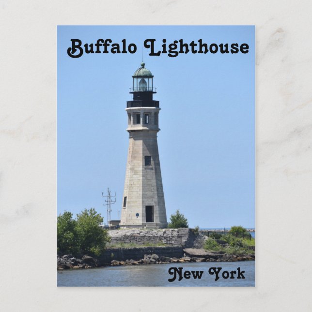 Carte Postale Phare de Buffalo (Devant)