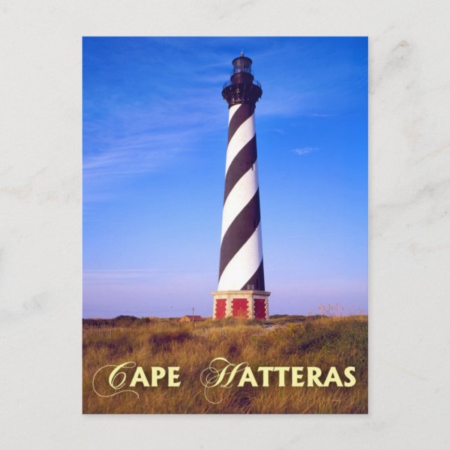 Carte Postale Phare de Cape Hatteras, Caroline du Nord (Devant)