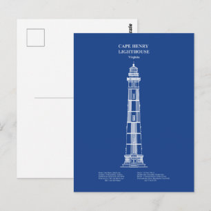 Carte Postale Phare de Cape Henry - Virginie – AD