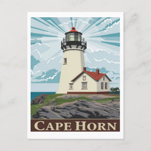 Carte Postale Phare de Cape Horn, Chili