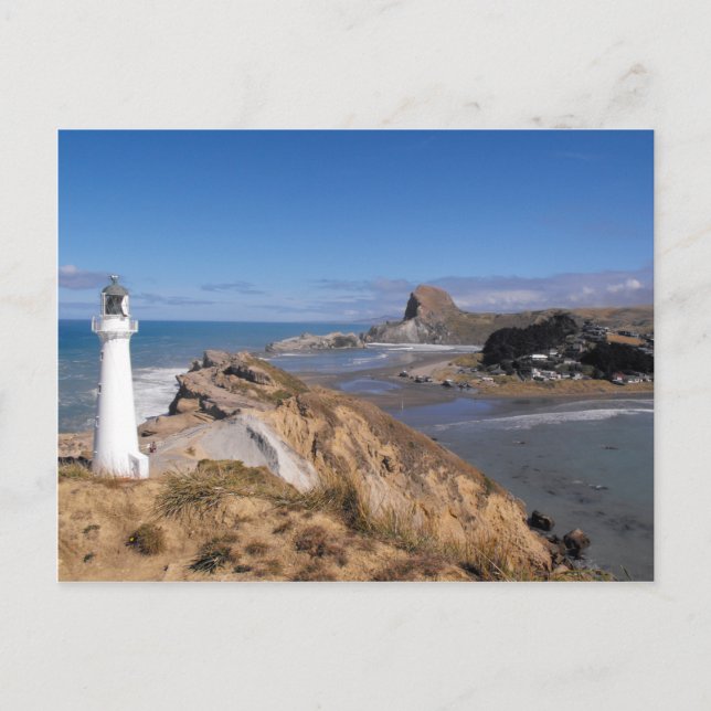 Carte Postale Phare de Castlepoint (Devant)
