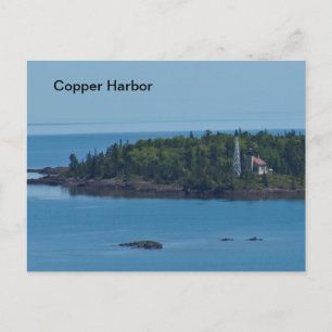 Carte Postale Phare de Copper Harbour Michigan