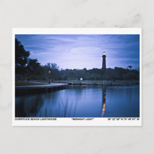 Carte Postale Phare de Currituck.