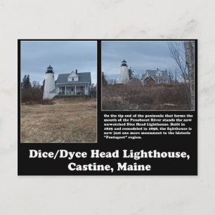 Carte Postale Phare de Dice/Dyce Head