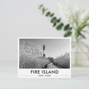 Carte Postale Phare de Fire Island New York