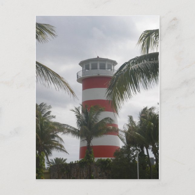 Carte Postale Phare de Freeport Bahamas (Devant)