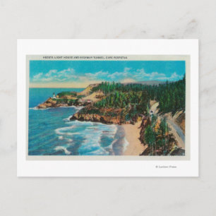 Carte Postale Phare de Hacenta Head et Cap PerpetuaCoast