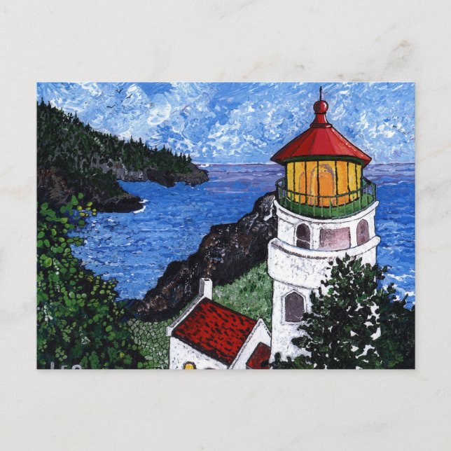 Carte Postale Phare de Heceta Head (Devant)