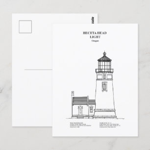 Carte Postale Phare de Heceta Head - Oregon - BD
