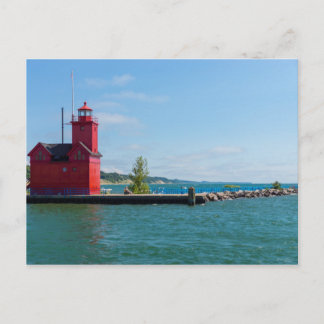 Carte Postale Phare de Holland Harbour
