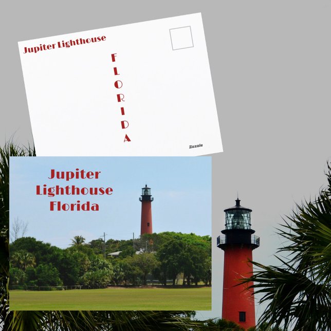 Carte Postale Phare de Jupiter Floride Photographie (Créateur téléchargé)
