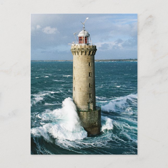 Carte Postale Phare de Kéréon Finistère France (Devant)