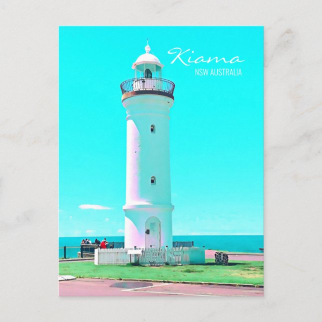 Carte Postale Phare de Kiama NSW Australie (Devant)