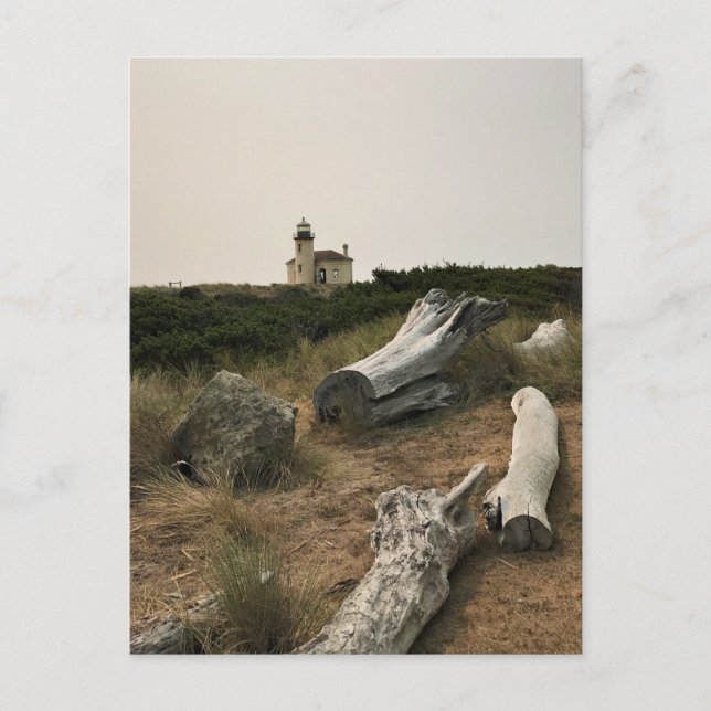 Carte Postale Phare de la rivière Coquille, OU (Devant)