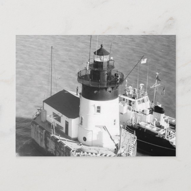 Carte Postale Phare de la rivière Detroit (Devant)