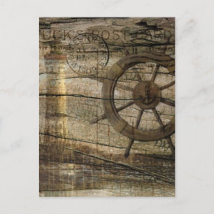Carte Postale Phare de la roue marine principale côtière