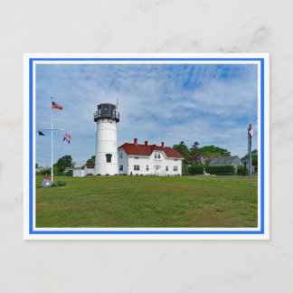 Carte Postale Phare de la station de garde-côte de Chatham MA