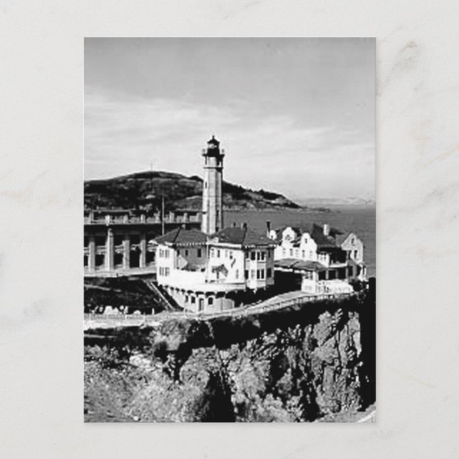 Carte Postale Phare de l'île d'Alcatraz (Devant)