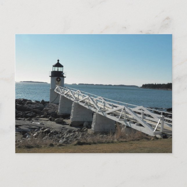 Carte Postale Phare de Marshall Point 5 (Devant)