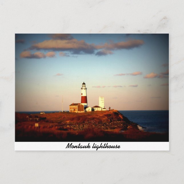 Carte Postale Phare de Montauk (Devant)