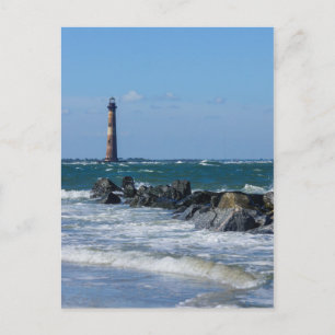 Carte Postale Phare de Morris Folly Beach