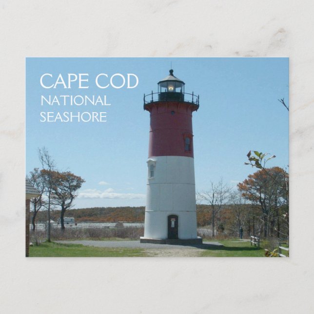 Carte Postale Phare de Nauset, Cape Cod National Seashore (Devant)