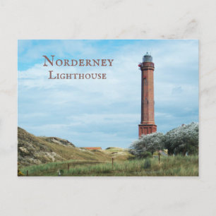 Carte Postale Phare de Norderney Iles frisonnes orientales, Alle