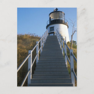 Carte Postale Phare de Owl's Head Rockland Maine