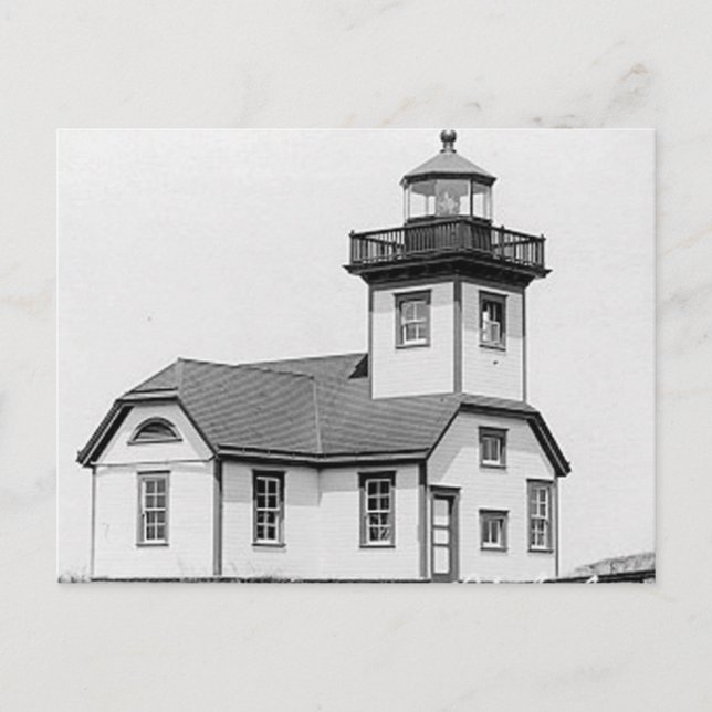 Carte Postale Phare de Patos Island (Devant)