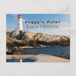 Carte Postale Phare de Peggys Point Canada atlantique