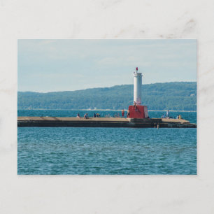Carte Postale Phare de Petoskey Pierhead, Petoskey, Michigan