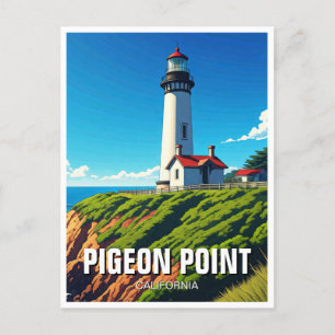 Carte Postale Phare de Pigeon Point Californie