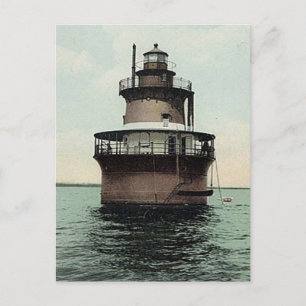 Carte Postale Phare de Plum Beach