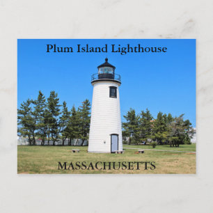 Carte Postale Phare de Plum Island, Massachusetts