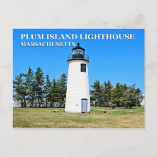 Carte Postale Phare de Plum Island, Massachusetts