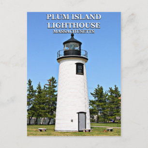 Carte Postale Phare de Plum Island, Massachusetts